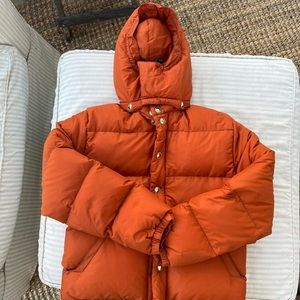FREECITY orange parka XS. Rare!